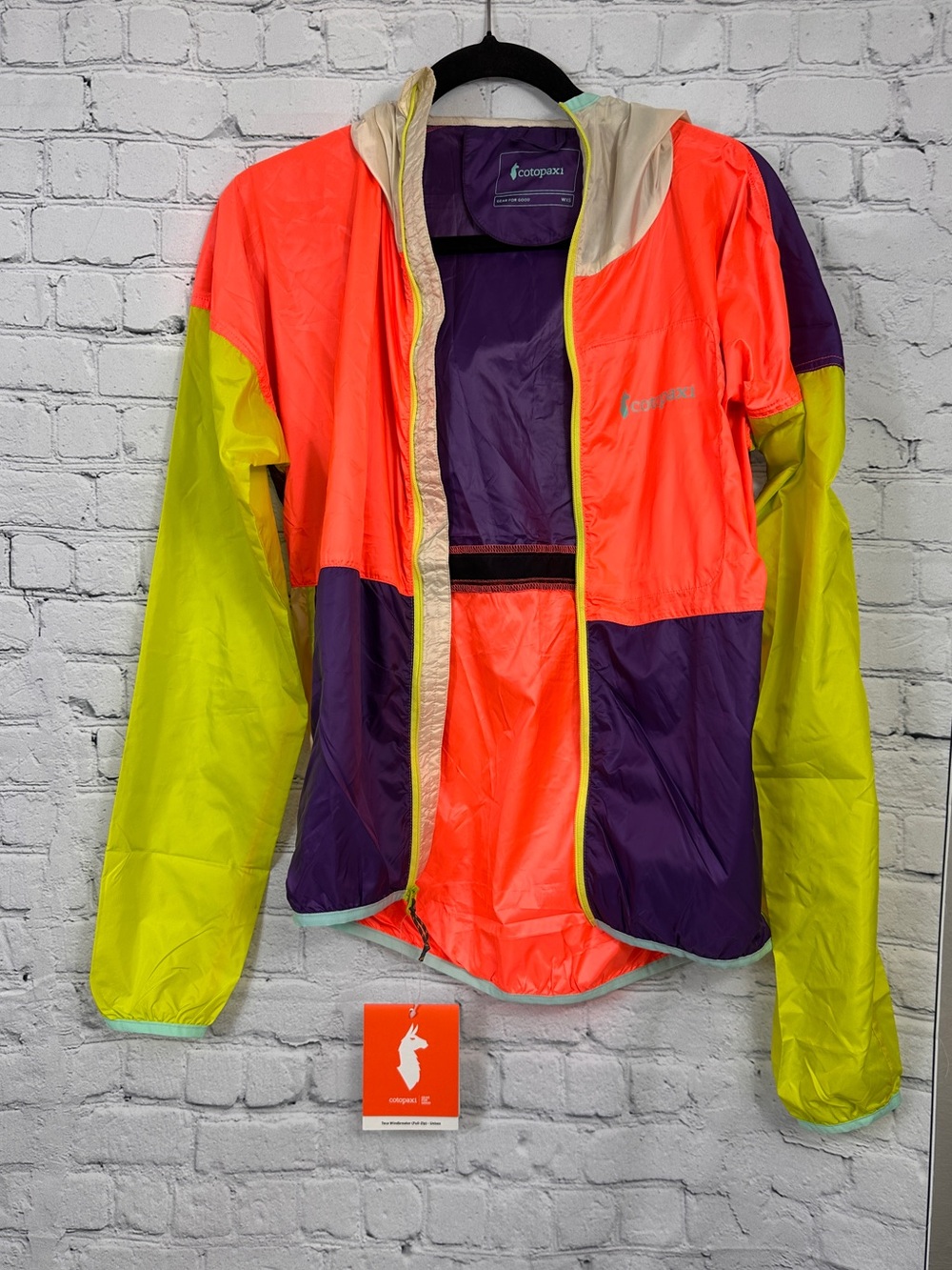Cotopaxi teca windbreaker full zip women’s XS